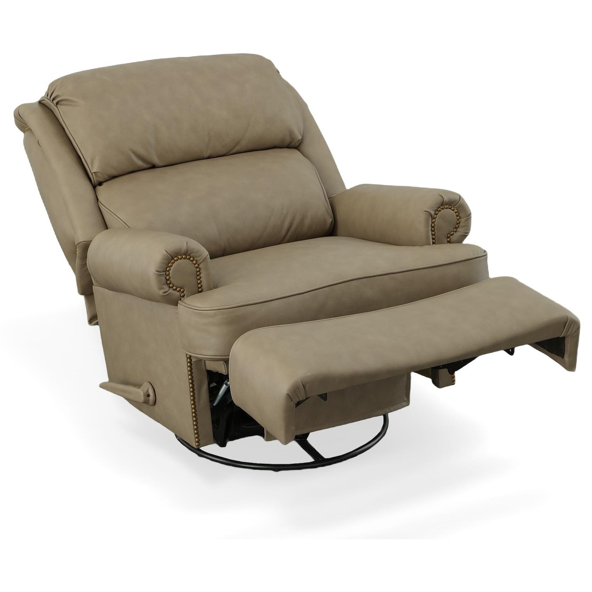 Leathercraft Mathis 2057SRCARLTROAST Heavy Duty Swivel Rocker